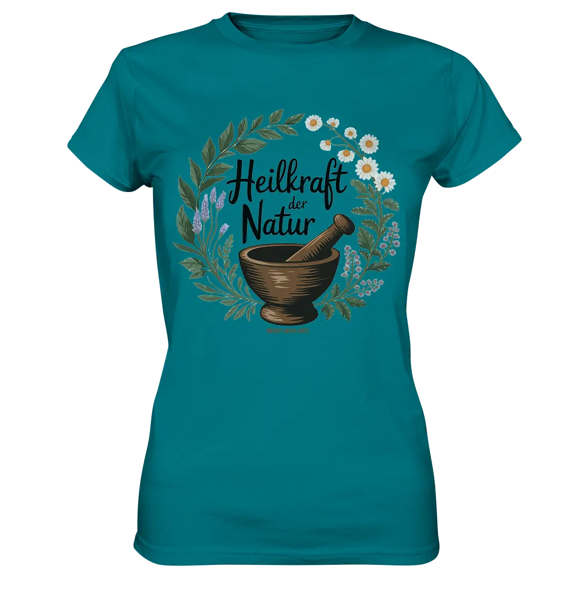 Heilkraft der Natur – Pflanzliches Logo - Ladies Premium Shirt Bright Lights Arts