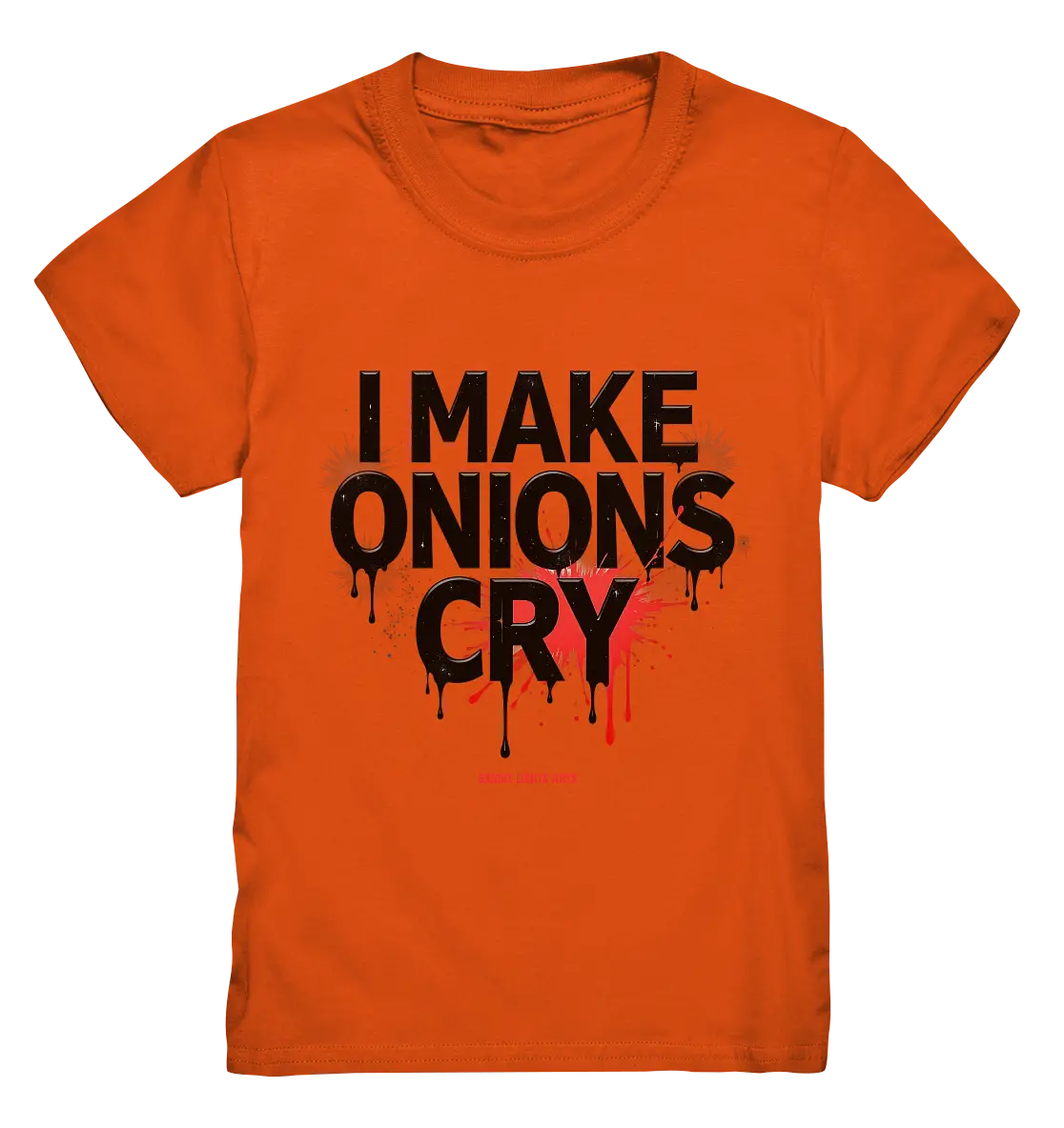 I Make Onions Cry – Lustiges Kochshirt mit frechem Spruch - Kids Premium Shirt Bright Lights Arts