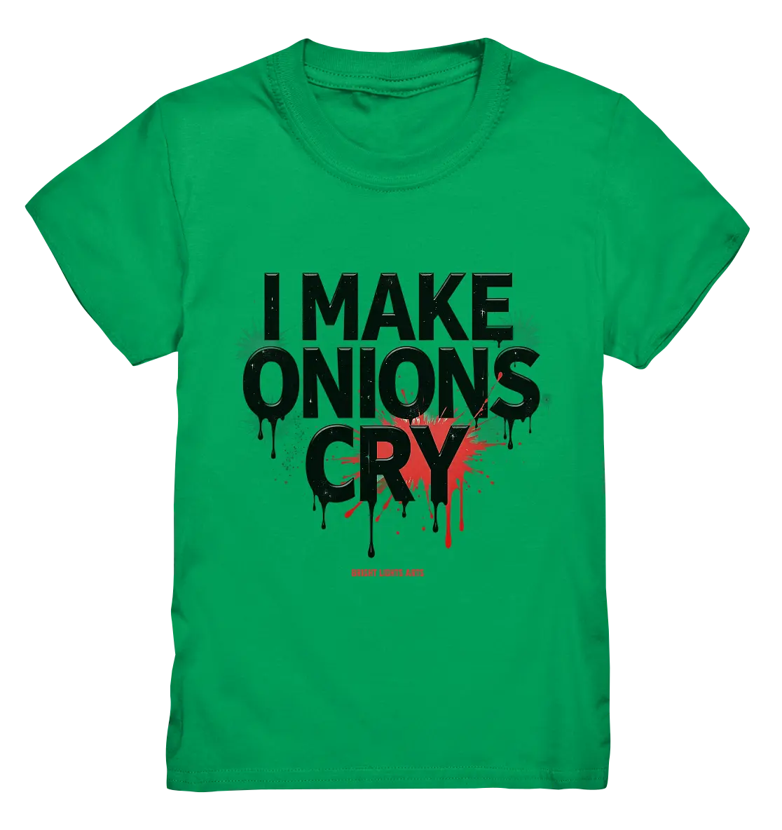 I Make Onions Cry – Lustiges Kochshirt mit frechem Spruch - Kids Premium Shirt Bright Lights Arts
