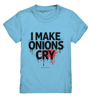 I Make Onions Cry – Lustiges Kochshirt mit frechem Spruch - Kids Premium Shirt Bright Lights Arts