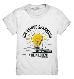 ICH BRINGE SPANNUNG IN DEIN LEBEN - Kids Premium Shirt Bright Lights Arts