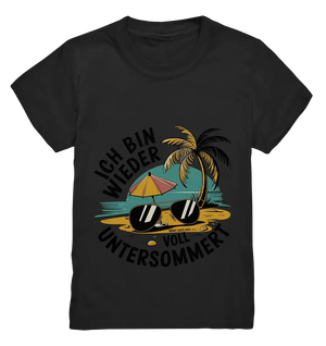 Ich bin wieder voll untersommert  Sommer und Strand - Kids Premium Shirt Bright Lights Arts