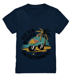 Ich bin wieder voll untersommert  Sommer und Strand - Kids Premium Shirt Bright Lights Arts