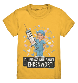 Ich piekse nur sanft - Ehrenwort! - Kids Premium Shirt Bright Lights Arts