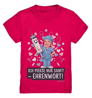 Ich piekse nur sanft - Ehrenwort! - Kids Premium Shirt Bright Lights Arts