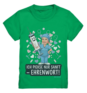 Ich piekse nur sanft - Ehrenwort! - Kids Premium Shirt Bright Lights Arts