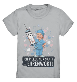 Ich piekse nur sanft - Ehrenwort! - Kids Premium Shirt Bright Lights Arts