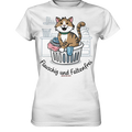 Kätzchen im Wäschekorb – Fröhliche Haushaltsmomente - Ladies Premium Shirt Bright Lights Arts