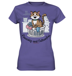 Kätzchen im Wäschekorb – Fröhliche Haushaltsmomente - Ladies Premium Shirt Bright Lights Arts