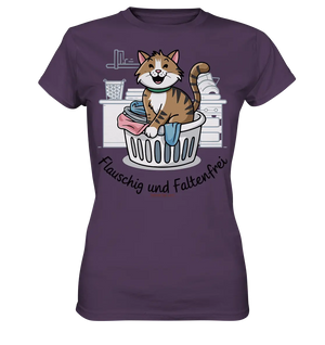 Kätzchen im Wäschekorb – Fröhliche Haushaltsmomente - Ladies Premium Shirt Bright Lights Arts