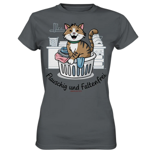 Kätzchen im Wäschekorb – Fröhliche Haushaltsmomente - Ladies Premium Shirt Bright Lights Arts