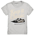 Keep It Classic – Retro - Design mit kultigen Sneakern - Kids Premium Shirt - Bright Lights Arts