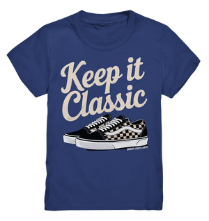 Keep It Classic – Retro - Design mit kultigen Sneakern - Kids Premium Shirt - Bright Lights Arts