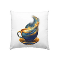 Kosmischer Kaffeegenuss – Fantasievolles und stilvolles Design - Kissen 40x40cm Bright Lights Arts