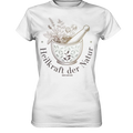 Kraft der Natur – Vintage Mörser & Stößel Design - Ladies Premium Shirt Bright Lights Arts