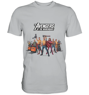 Lagerhelden – Humorvolle und kreative Teamwork Kunst - Premium Shirt Bright Lights Arts