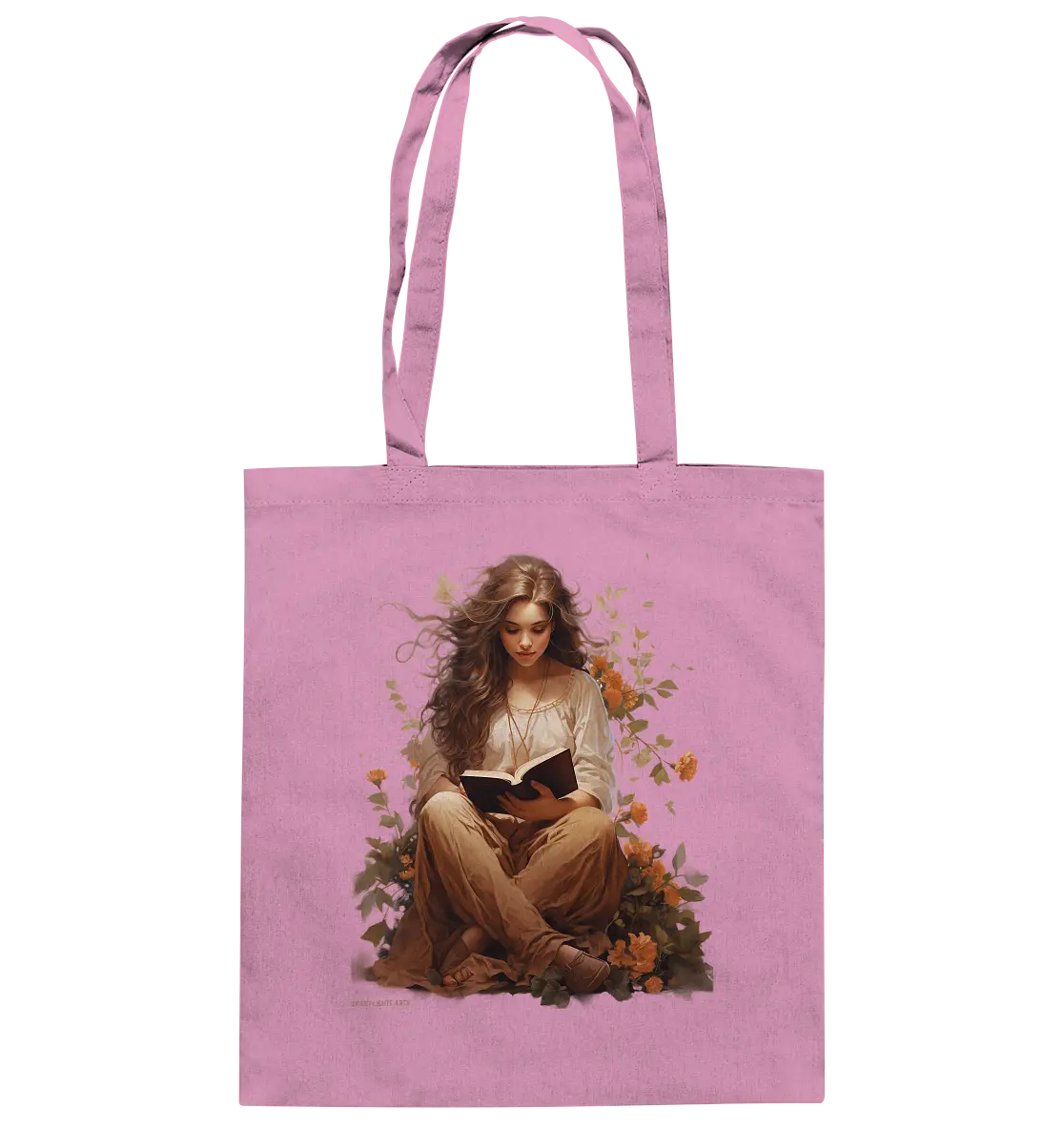 Lesen & Natur – Friedliches Design für Bücher- und Naturliebhaber - Baumwolltasche Bright Lights Arts