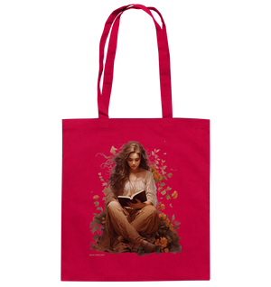 Lesen & Natur – Friedliches Design für Bücher- und Naturliebhaber - Baumwolltasche Bright Lights Arts