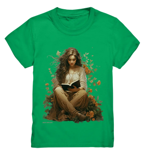 Lesen & Natur – Friedliches Design für Bücher- und Naturliebhaber - Kids Premium Shirt Bright Lights Arts