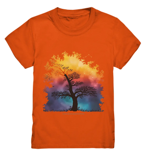 Licht & Schatten – Magische Baumlandschaft mit Sternbild - Kids Premium Shirt - Bright Lights Arts