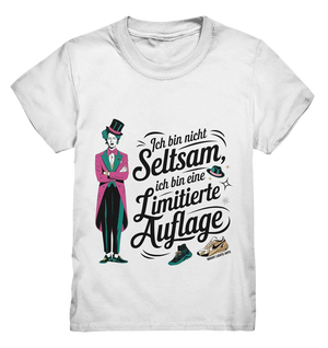 Limitierte Auflage – Pinker Smoking und Zylinder - Kids Premium Shirt Bright Lights Arts