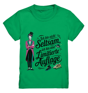 Limitierte Auflage – Pinker Smoking und Zylinder - Kids Premium Shirt Bright Lights Arts