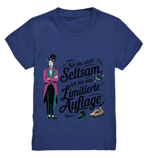 Limitierte Auflage – Pinker Smoking und Zylinder - Kids Premium Shirt Bright Lights Arts