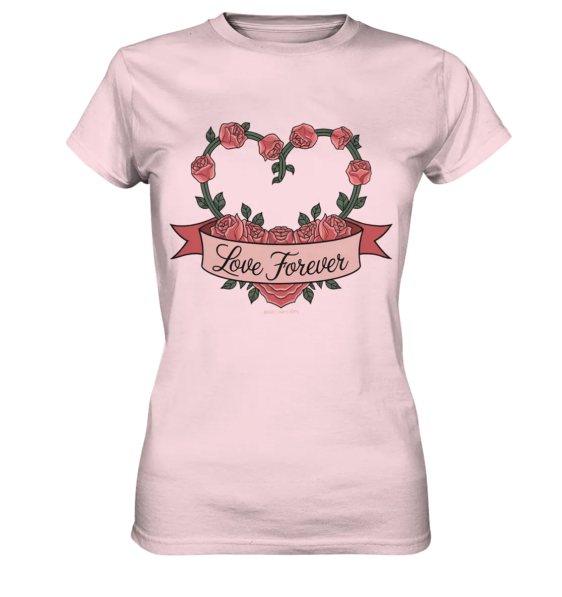 Love forever Rosenherz - Ladies Premium Shirt Bright Lights Arts