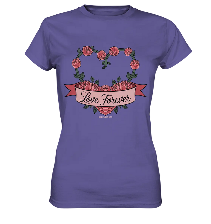 Love forever Rosenherz - Ladies Premium Shirt Bright Lights Arts