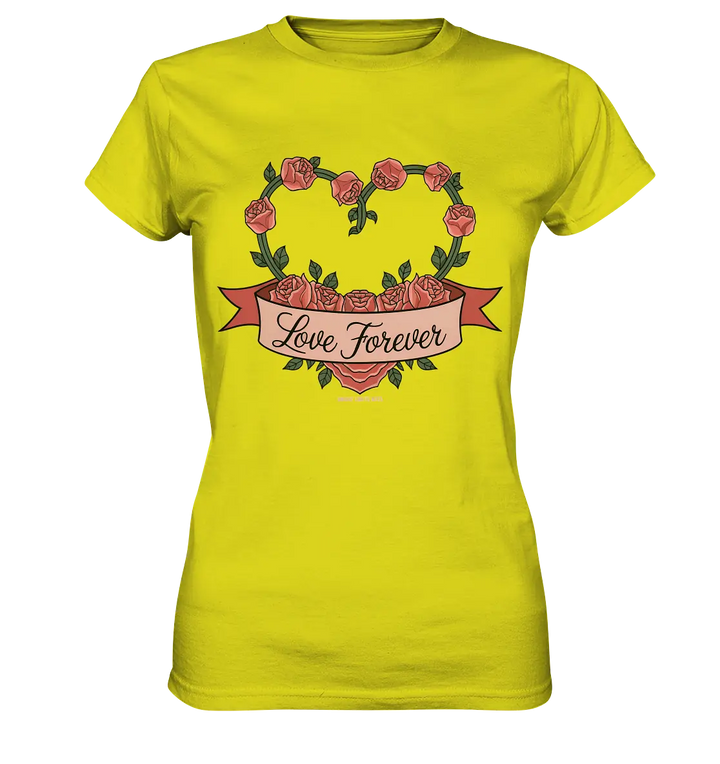 Love forever Rosenherz - Ladies Premium Shirt Bright Lights Arts
