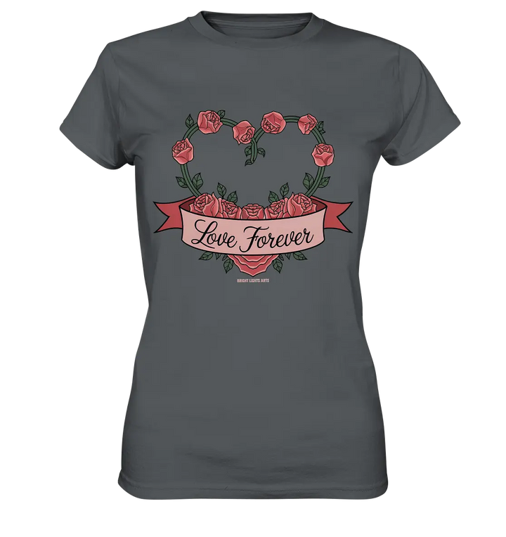 Love forever Rosenherz - Ladies Premium Shirt Bright Lights Arts