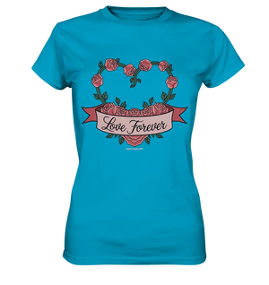 Love forever Rosenherz - Ladies Premium Shirt Bright Lights Arts