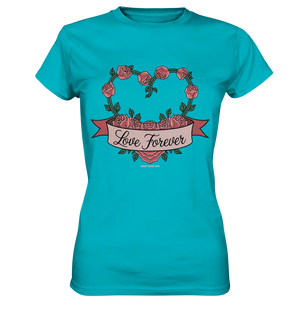 Love forever Rosenherz - Ladies Premium Shirt Bright Lights Arts