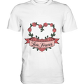 Love forever Rosenherz - Premium Shirt Bright Lights Arts