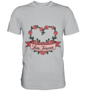 Love forever Rosenherz - Premium Shirt Bright Lights Arts