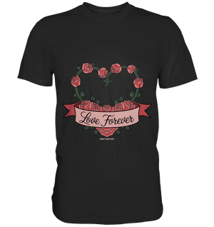 Love forever Rosenherz - Premium Shirt Bright Lights Arts