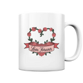 Love forever Rosenherz - Tasse glossy Bright Lights Arts