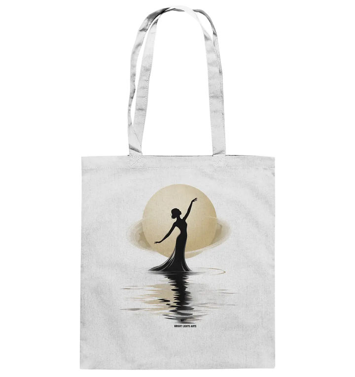 Lunar Elegance The Dancer's Glow - Baumwolltasche Bright Lights Arts