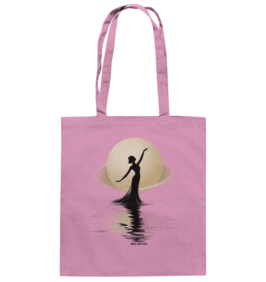 Lunar Elegance The Dancer's Glow - Baumwolltasche Bright Lights Arts