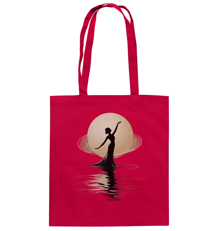Lunar Elegance The Dancer's Glow - Baumwolltasche Bright Lights Arts