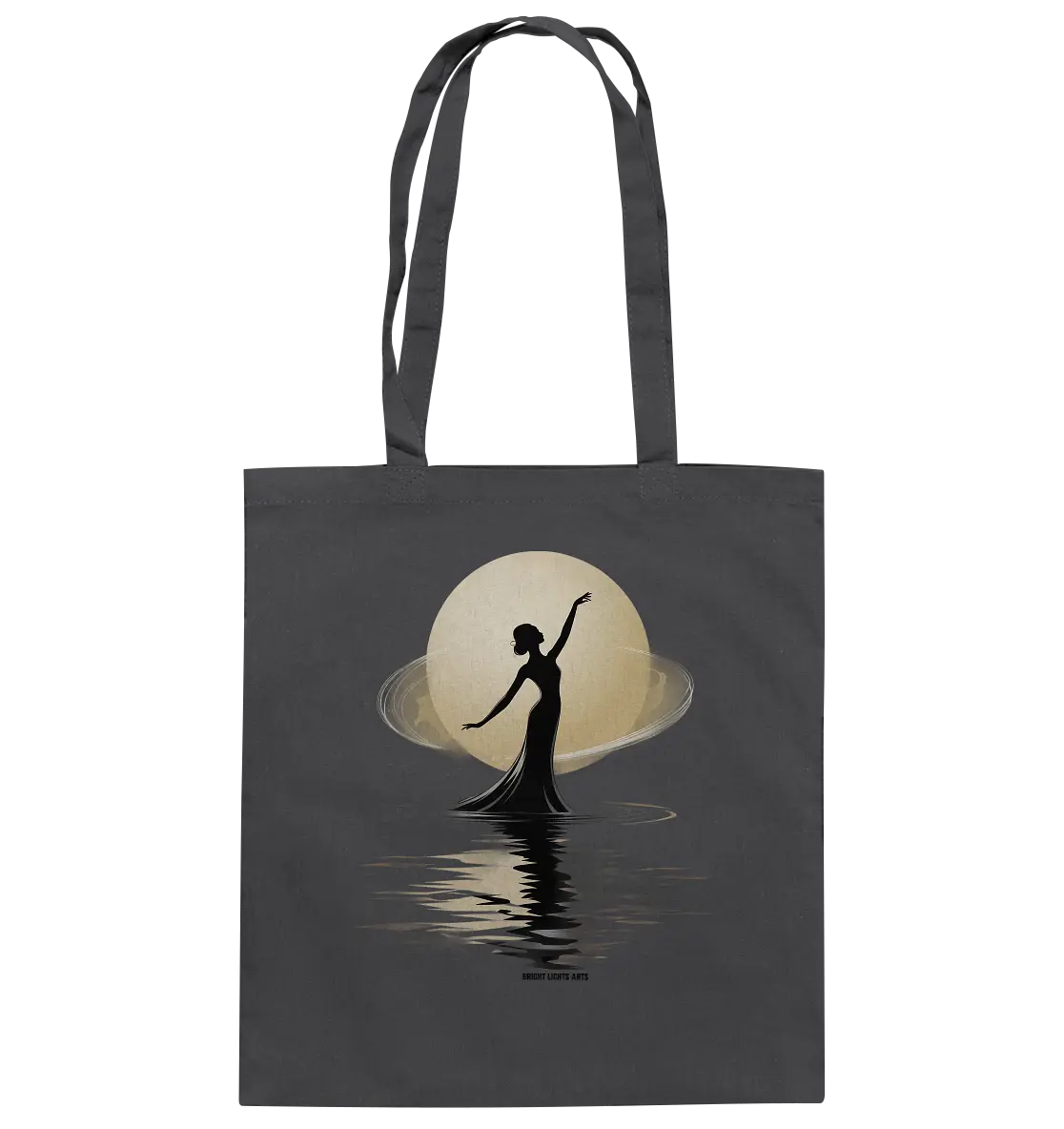 Lunar Elegance The Dancer's Glow - Baumwolltasche Bright Lights Arts