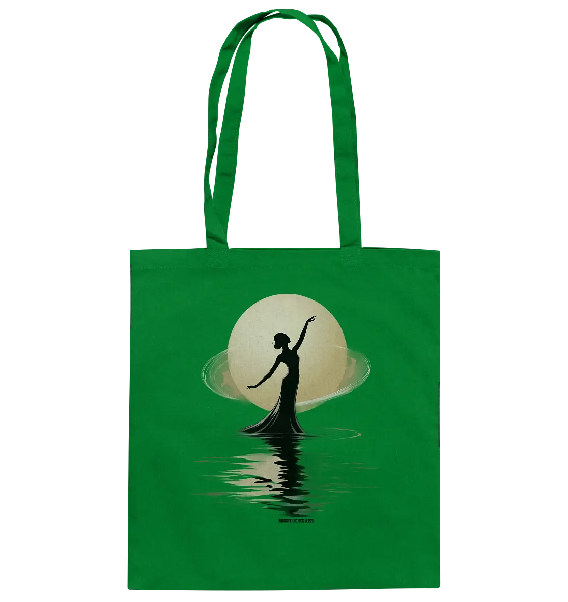 Lunar Elegance The Dancer's Glow - Baumwolltasche Bright Lights Arts