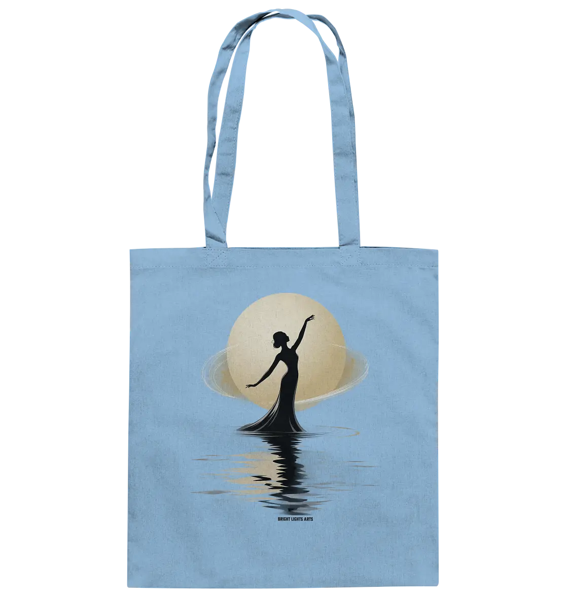 Lunar Elegance The Dancer's Glow - Baumwolltasche Bright Lights Arts