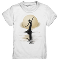 Lunar Elegance The Dancer's Glow - Kids Premium Shirt Bright Lights Arts