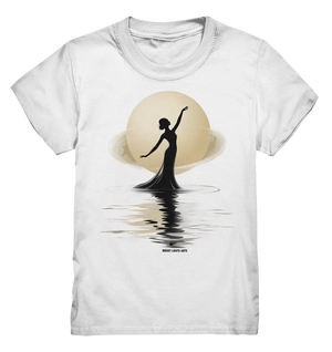 Lunar Elegance The Dancer's Glow - Kids Premium Shirt Bright Lights Arts