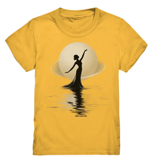 Lunar Elegance The Dancer's Glow - Kids Premium Shirt Bright Lights Arts