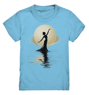 Lunar Elegance The Dancer's Glow - Kids Premium Shirt Bright Lights Arts