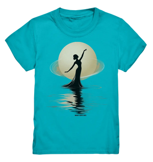 Lunar Elegance The Dancer's Glow - Kids Premium Shirt Bright Lights Arts