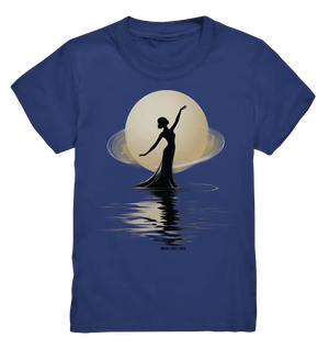 Lunar Elegance The Dancer's Glow - Kids Premium Shirt Bright Lights Arts