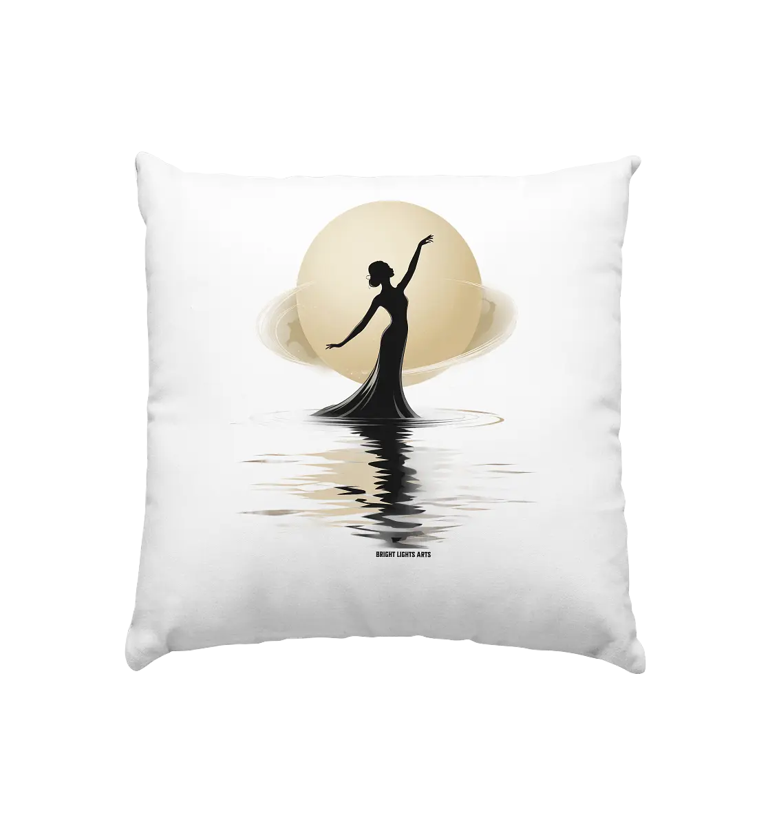 Lunar Elegance The Dancer's Glow - Kissen 40x40cm Bright Lights Arts